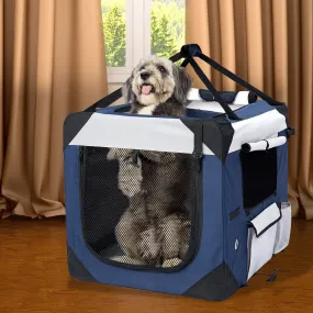 Pet Carrier Bag Dog Puppy Spacious Outdoor Travel Hand Portable Crate Large