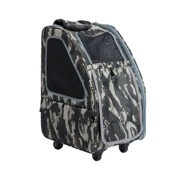 Petique 5-in-1 Pet Carrier: American-Made Versatile Travel Carrier