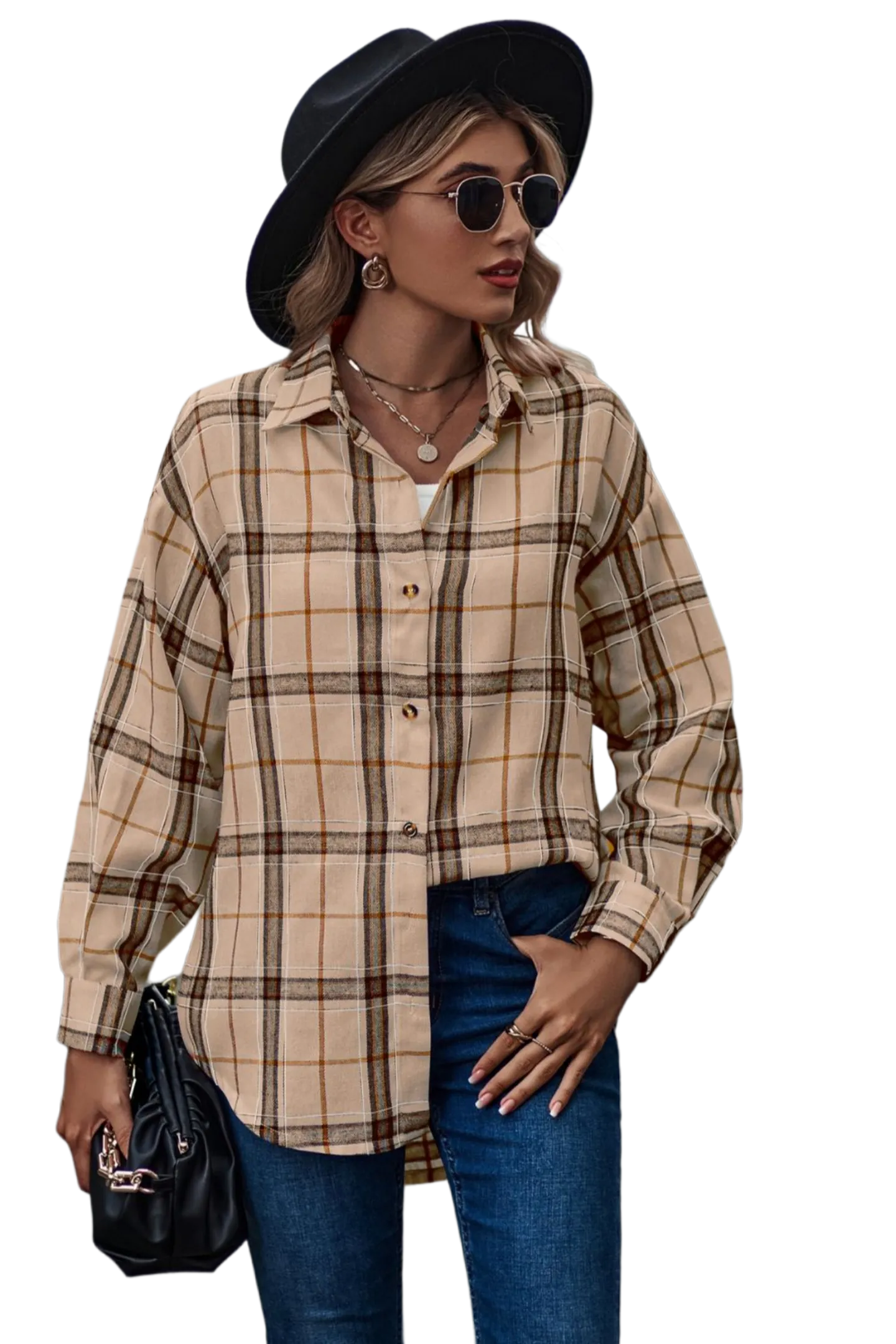 Plaid Long Sleeve Shirt