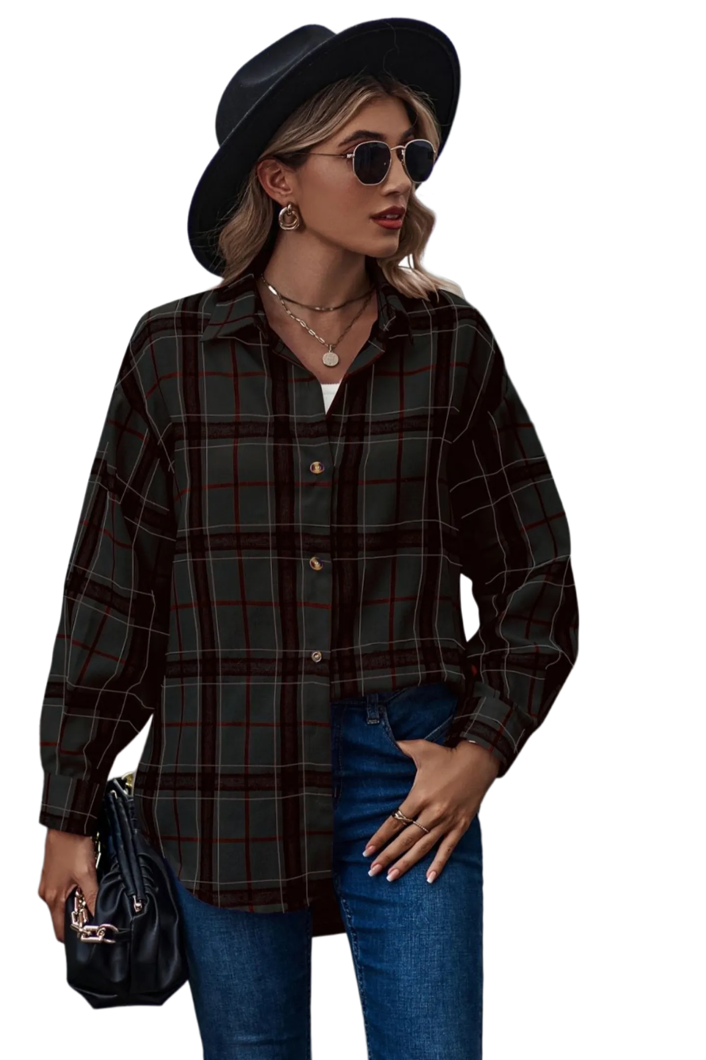 Plaid Long Sleeve Shirt