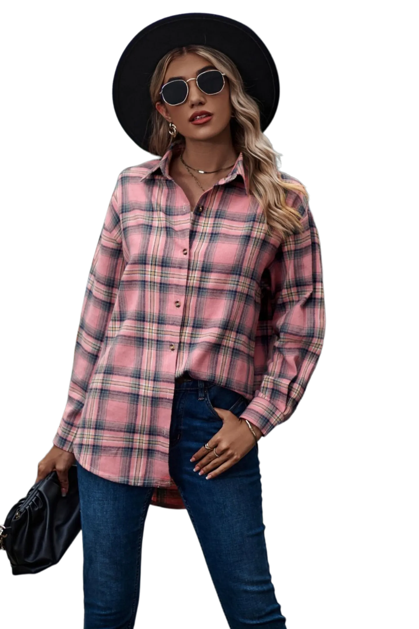 Plaid Long Sleeve Shirt