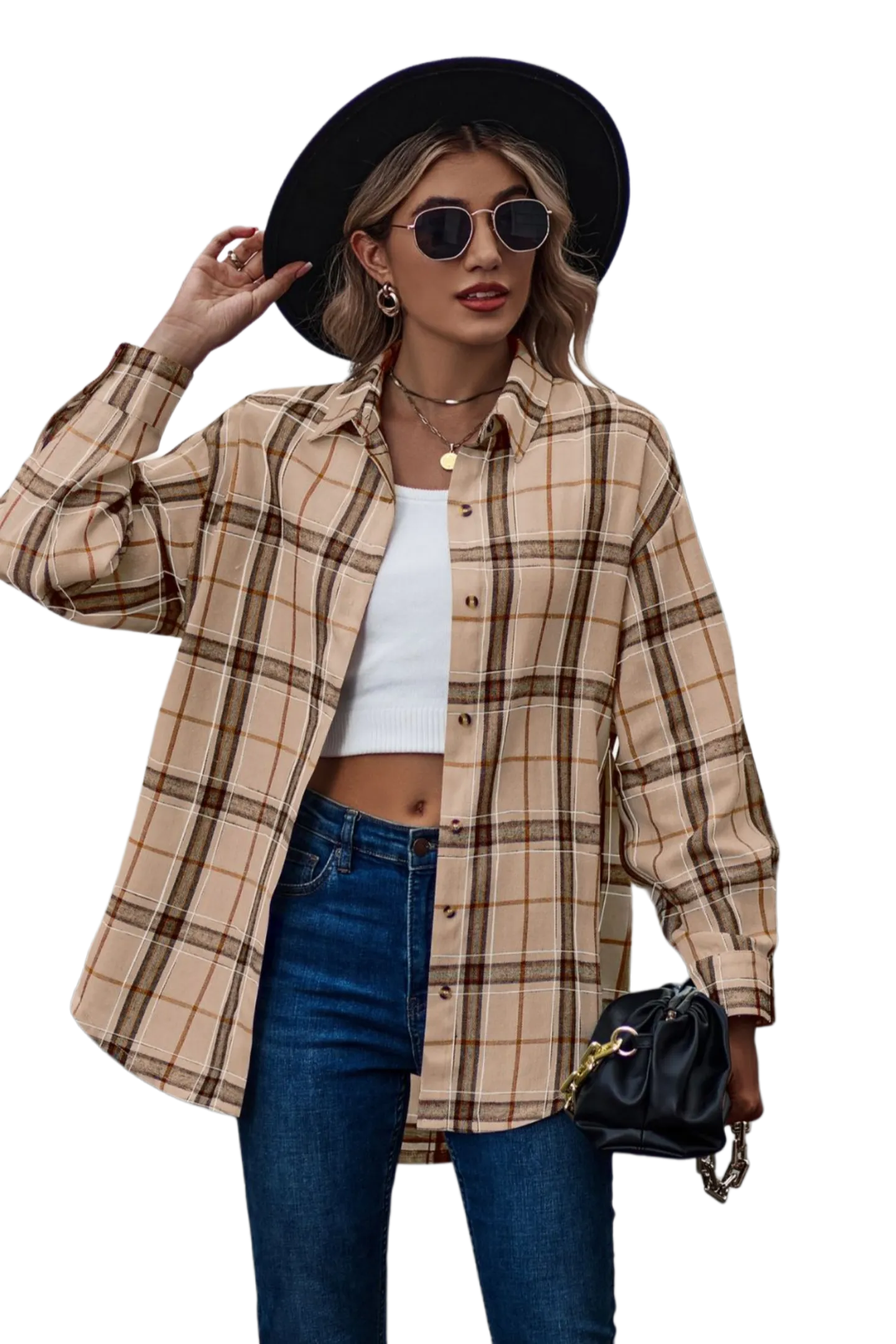 Plaid Long Sleeve Shirt