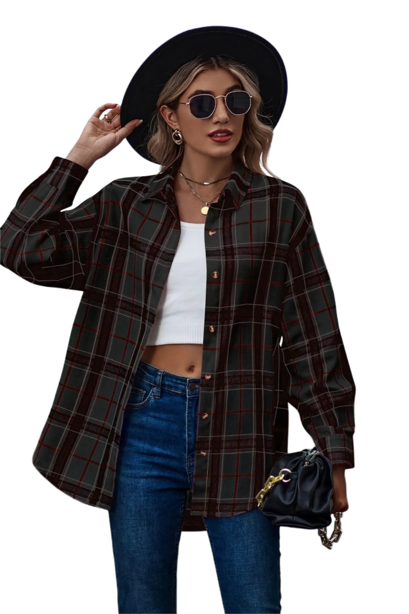 Plaid Long Sleeve Shirt