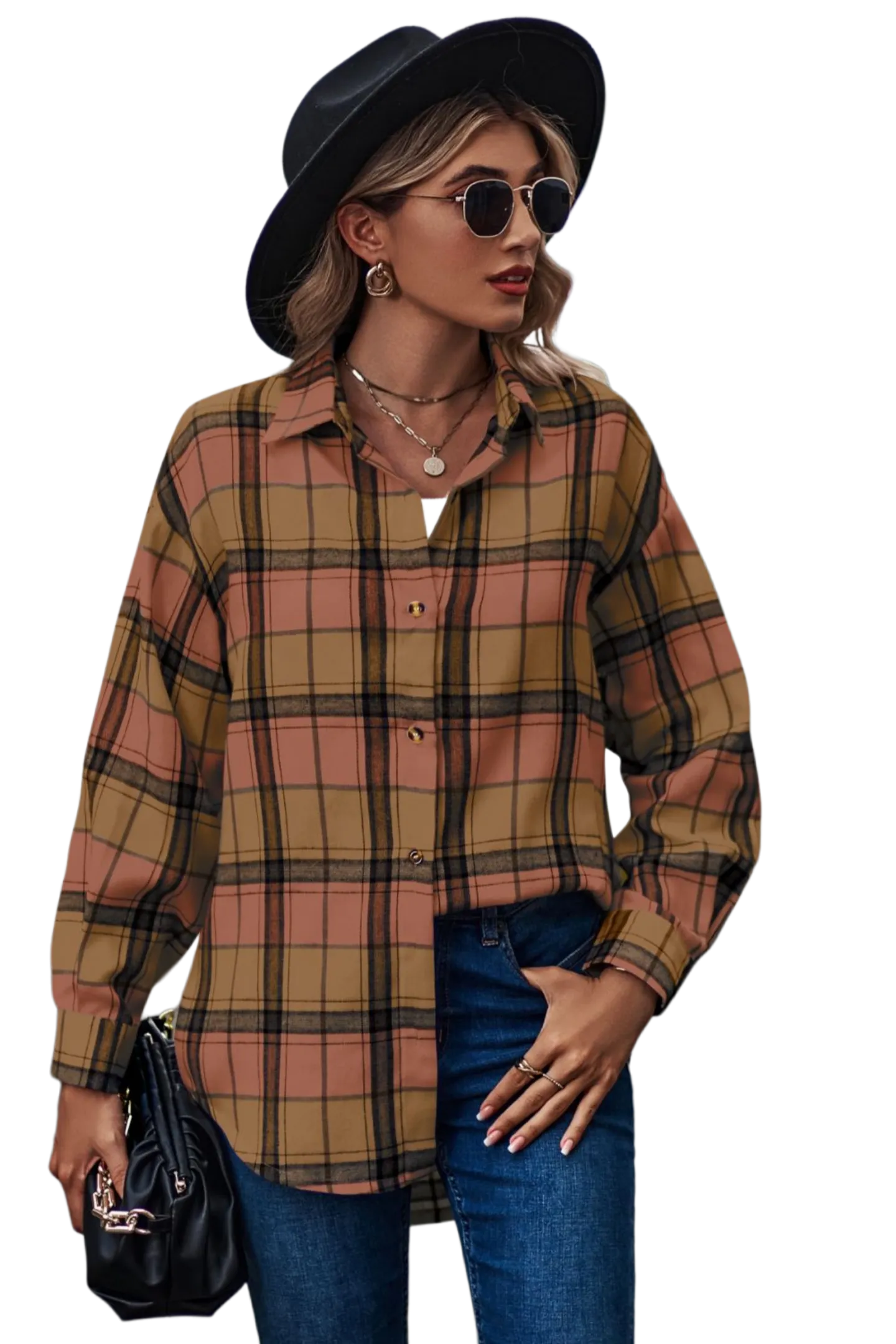 Plaid Long Sleeve Shirt