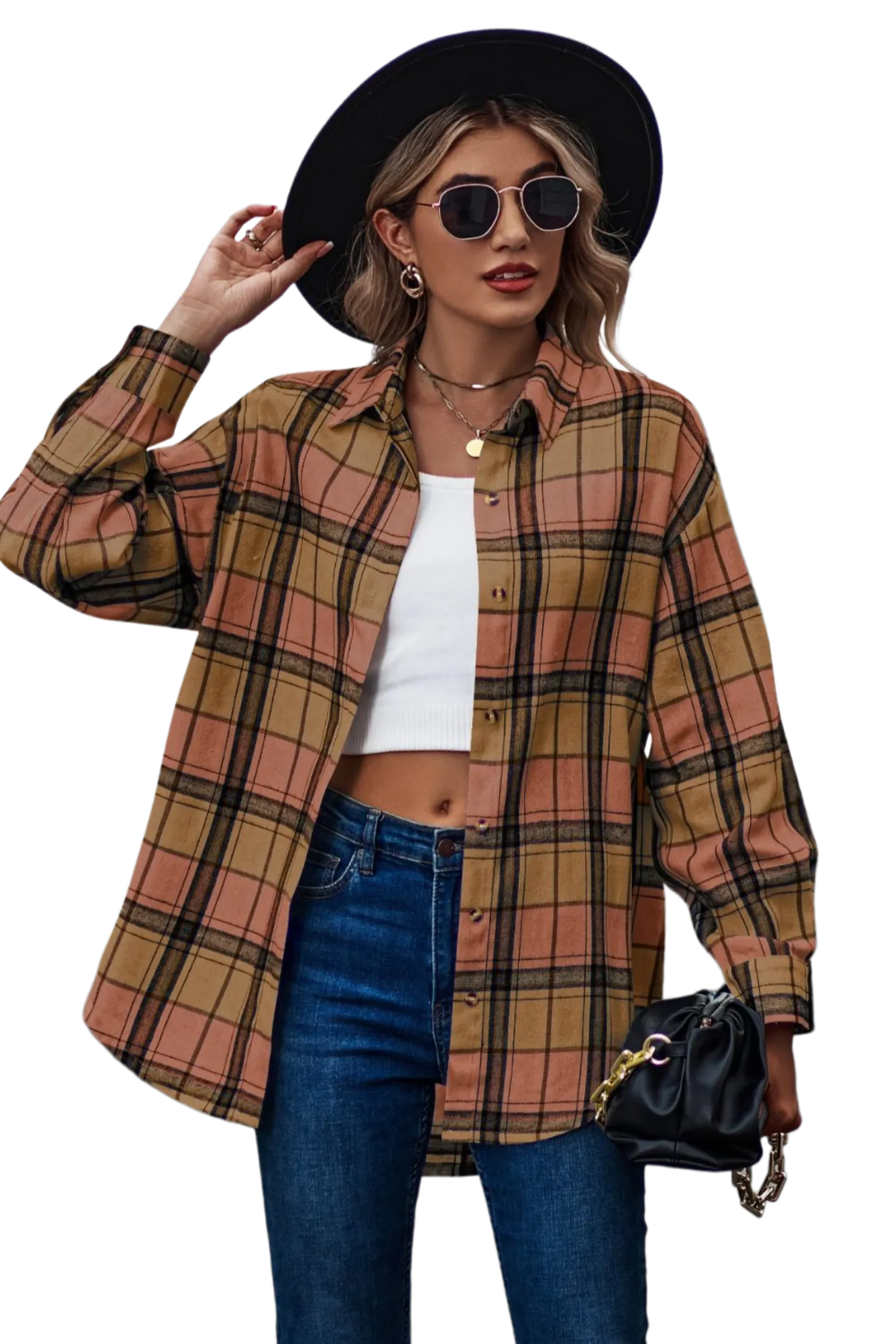 Plaid Long Sleeve Shirt