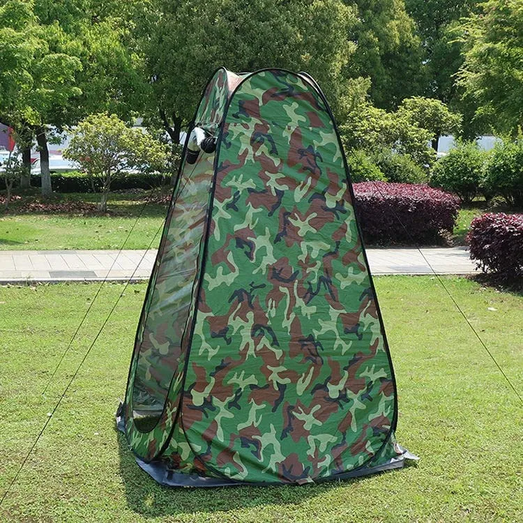 Pop Up Privacy Tent | Shower Tent | Portable Outdoor Camping Bathroom Toilet Tent | Changing Tent | Privacy Shelters Room for Hiking and Beach | Colour: Green