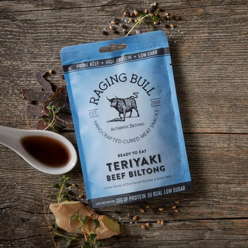 Raging Bull Teriyaki Beef Biltong