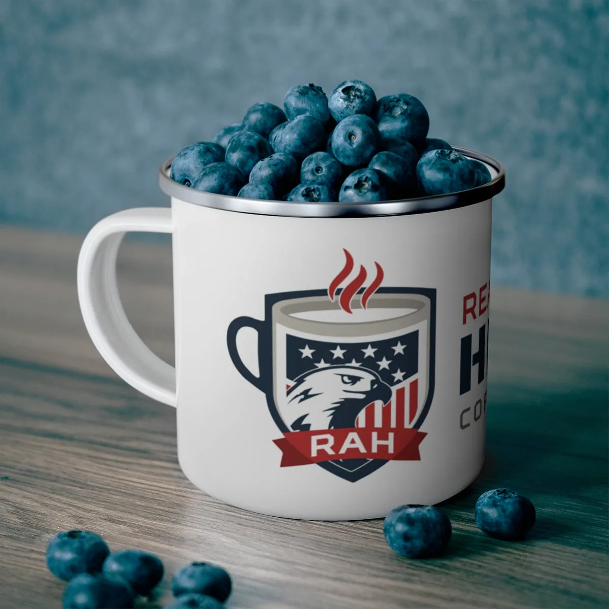 RAH Enamel Camping Mug