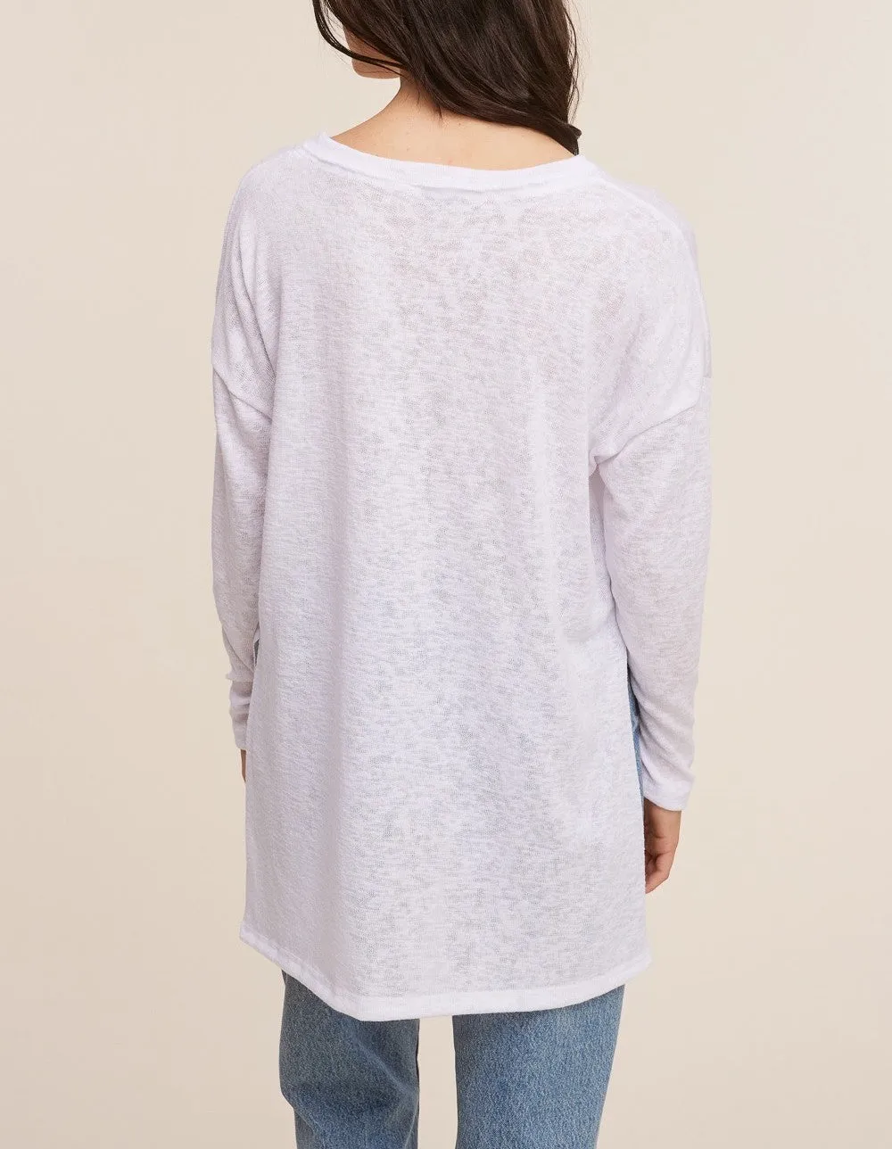 Raquel V-Neck Long Sleeve Top