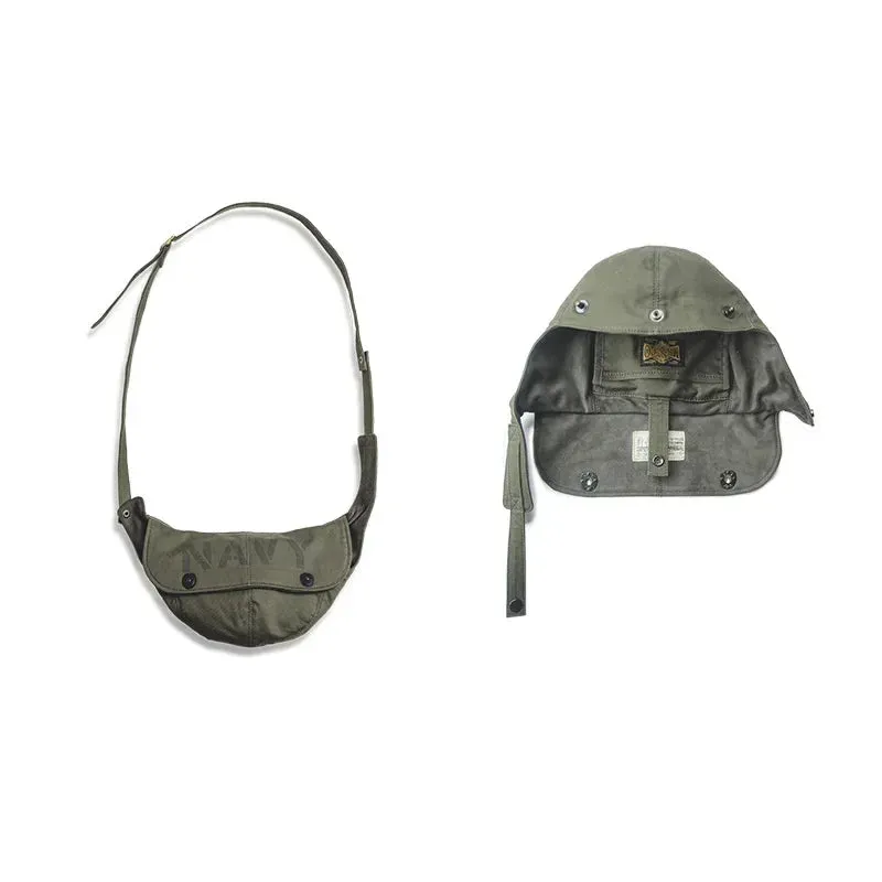 Retro N1 Deck Military Canvas Messenger Crossbody Chest Waist Bag