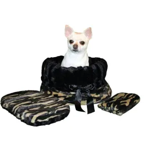 Reversible Snuggle Bug Dog Carrier Camo/Black