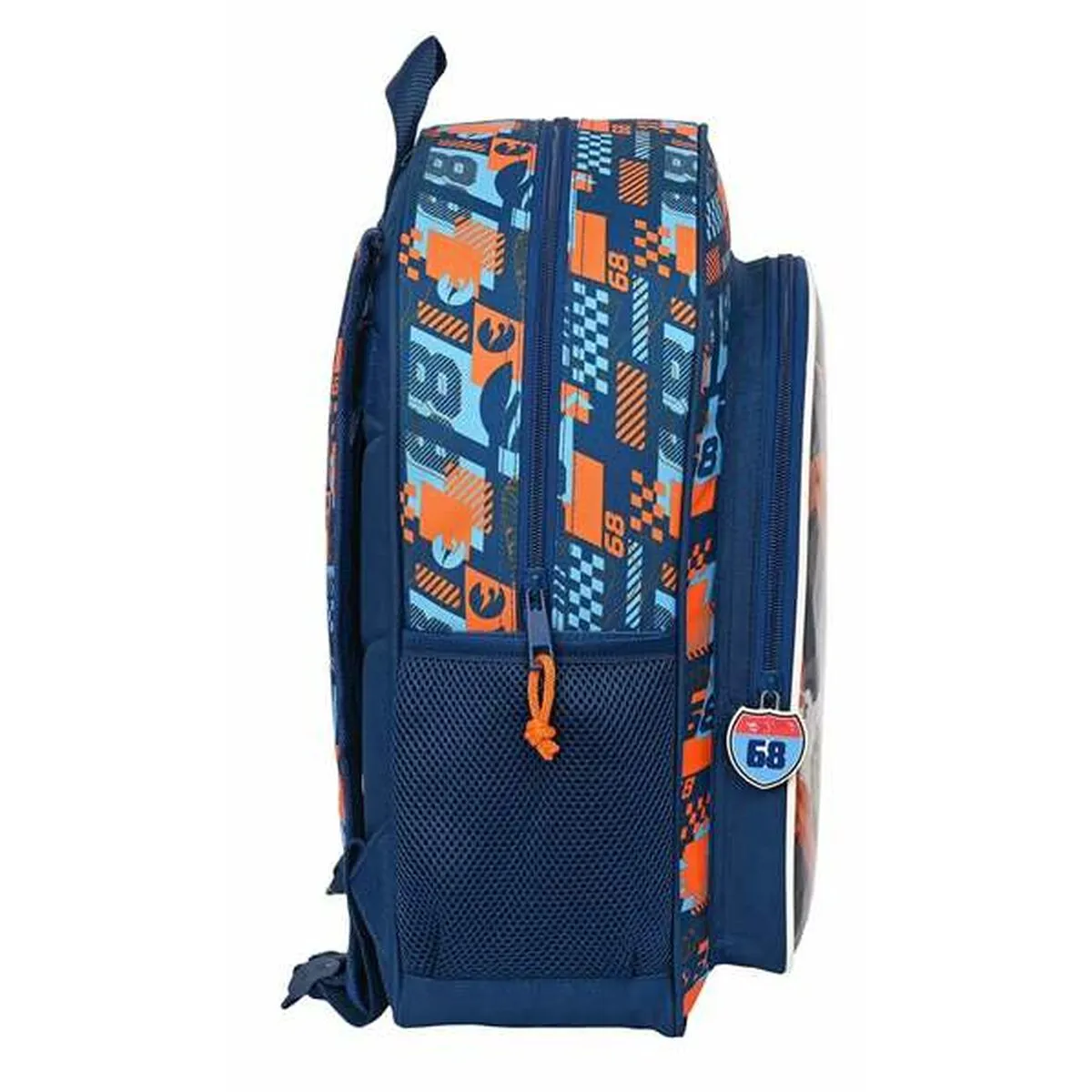 School Bag Hot Wheels Speed Club Navy Blue 32 x 38 x 12 cm