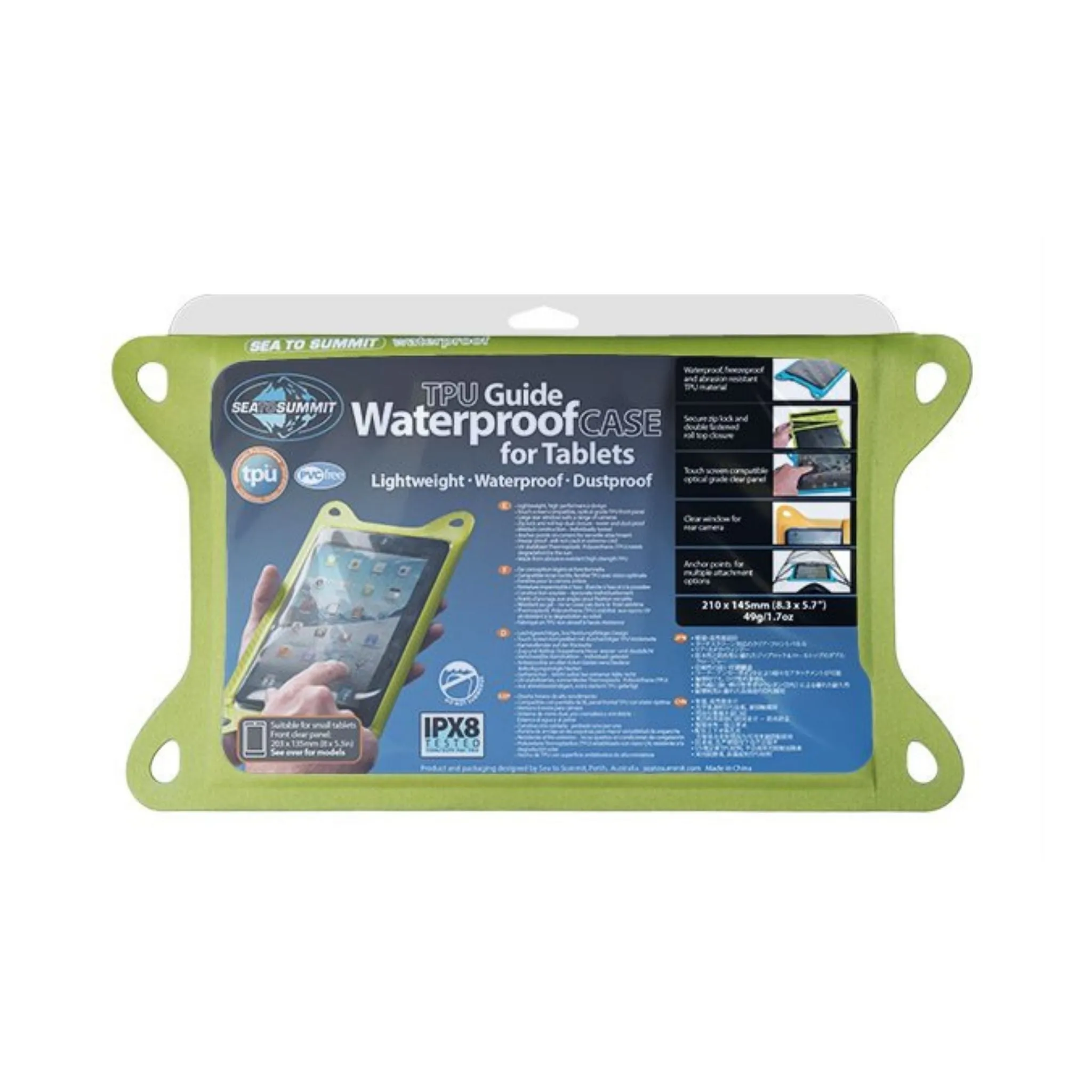 Sea to Summit TPU Guide Waterproof for Tablet L Lime