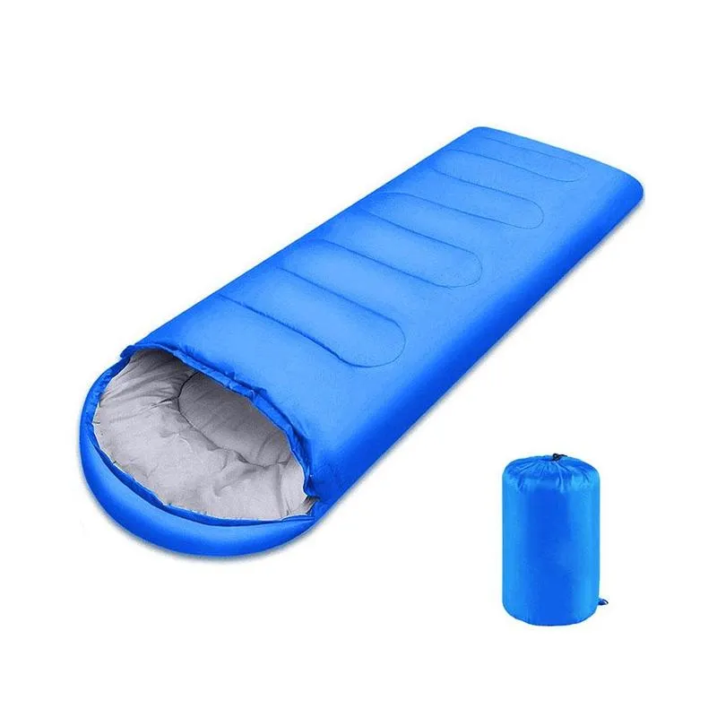 Single Outdoor Camping Compact Winter Envelope Shaped Sleeping Bag