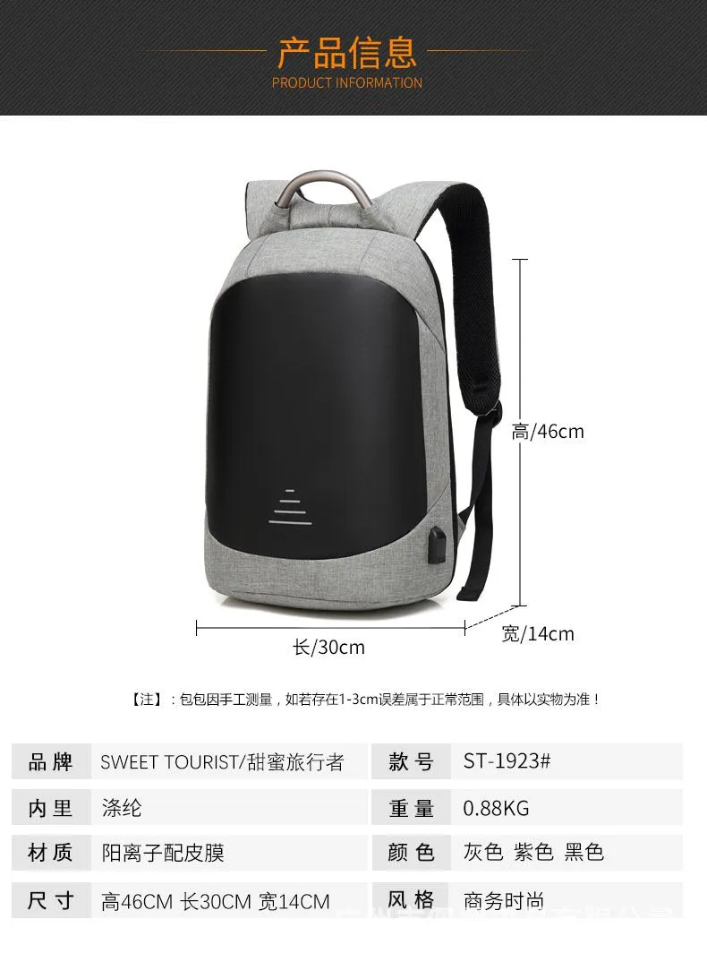 Sport Durable Bag Polyamides and Nylon Backpack for Travel or Business