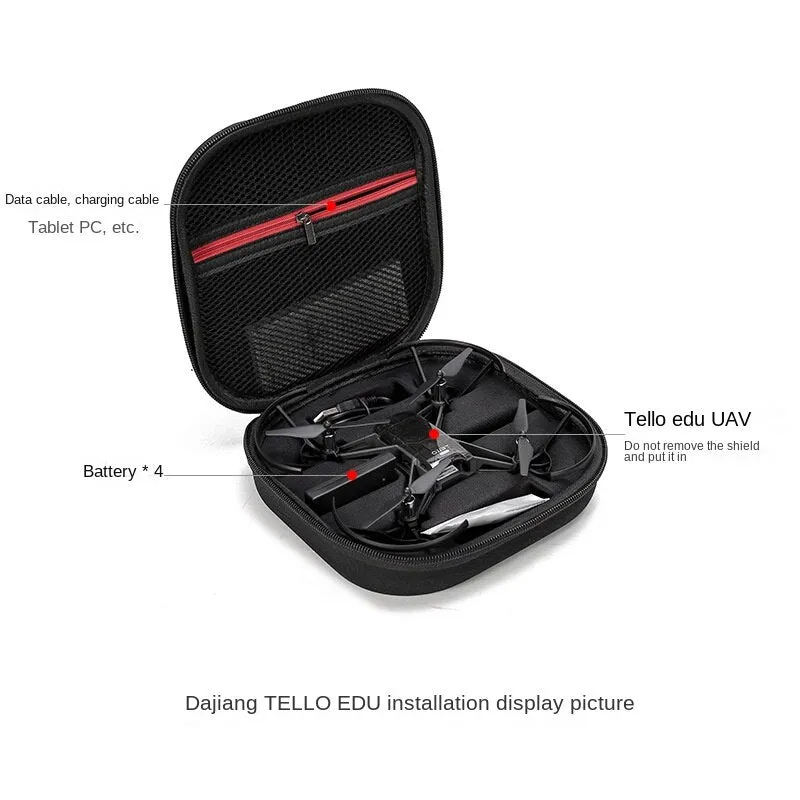 Storage Bag Suitable for Dajiang Trollo Edu Programming UAV Storage Box Body Bag PU Leather