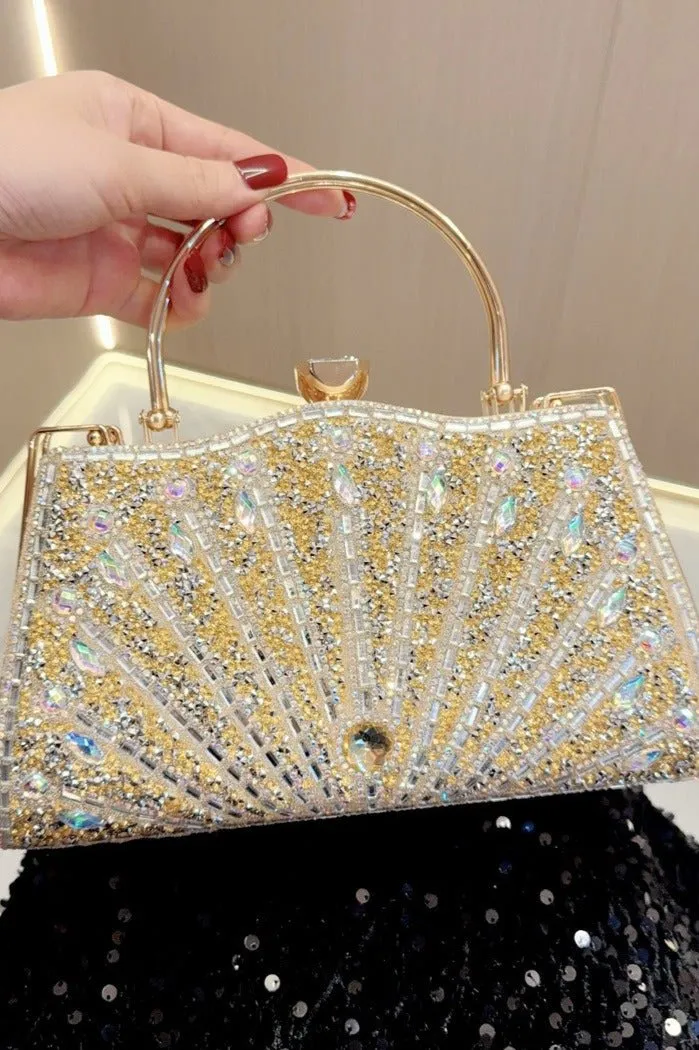 Stunning Ladies Party Handbag with  Diamonds