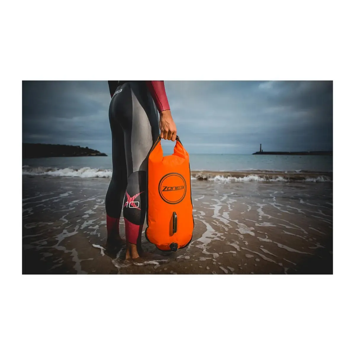 Swim Buoy/Dry Bag 28L - Orange