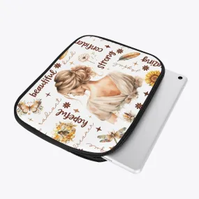 Tablet Sleeve - Affirmations - Blonde Hair