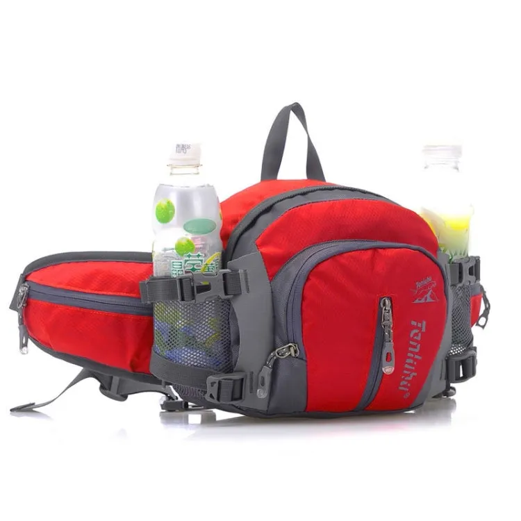 Tanluhu TLH322 Multi-Function Outdoor Waist Bag Hiking Riding Kettle Bag Travel SLR Camera Bag(Red)