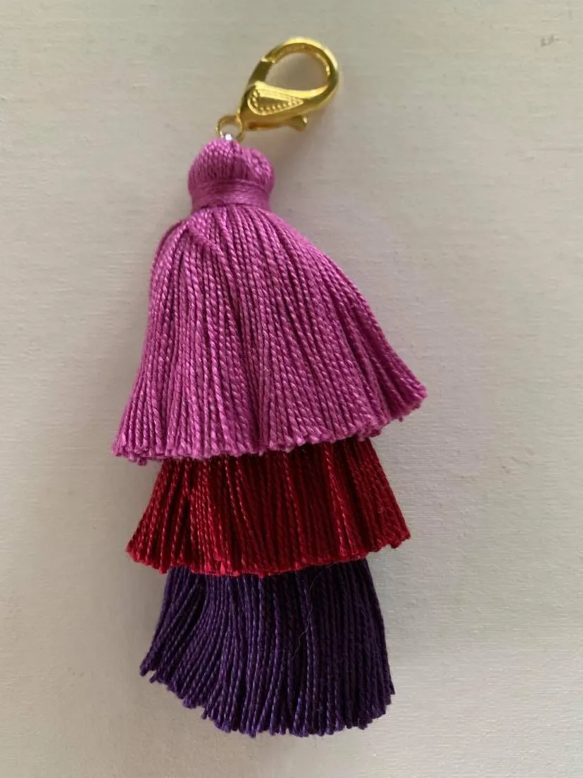 Tassel Key Ring / Bag Accessory