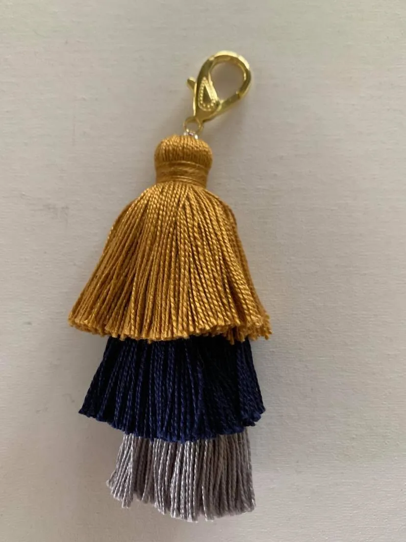 Tassel Key Ring / Bag Accessory