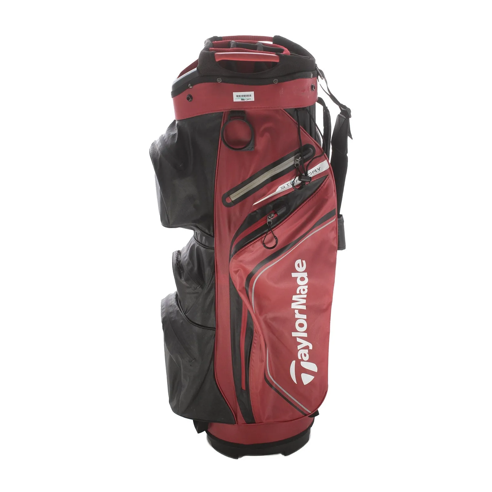 TaylorMade Storm Dry Cart Bag - Red/Black/White