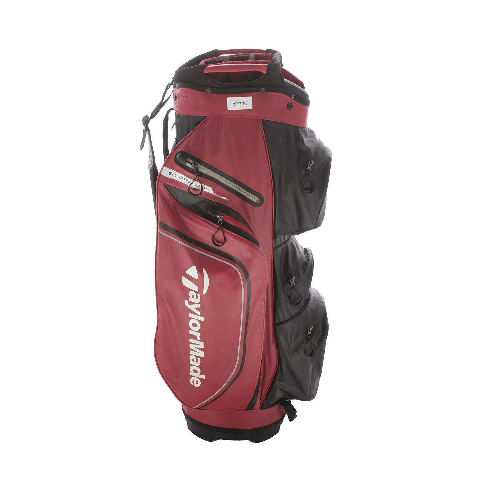 TaylorMade Storm Dry Cart Bag - Red/Black/White