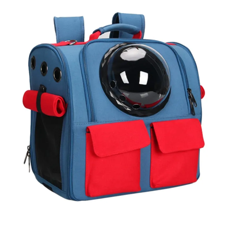 TEEK - Foldable Astronaut Pet Transport Capsule Backpack