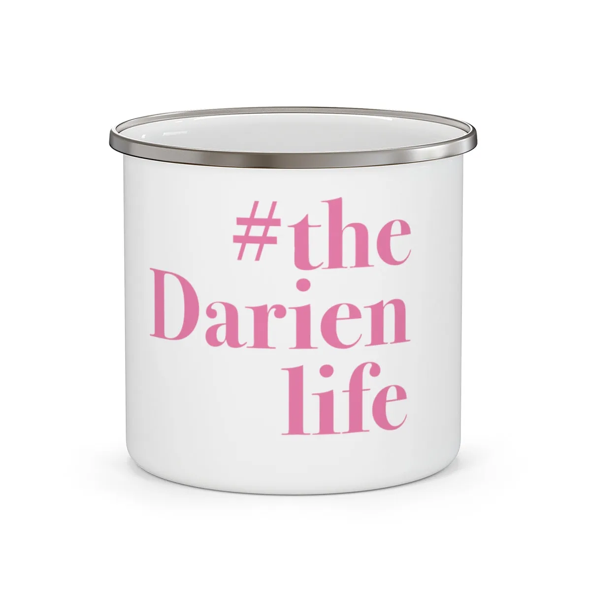 #thedarienlife Enamel Camping Mug