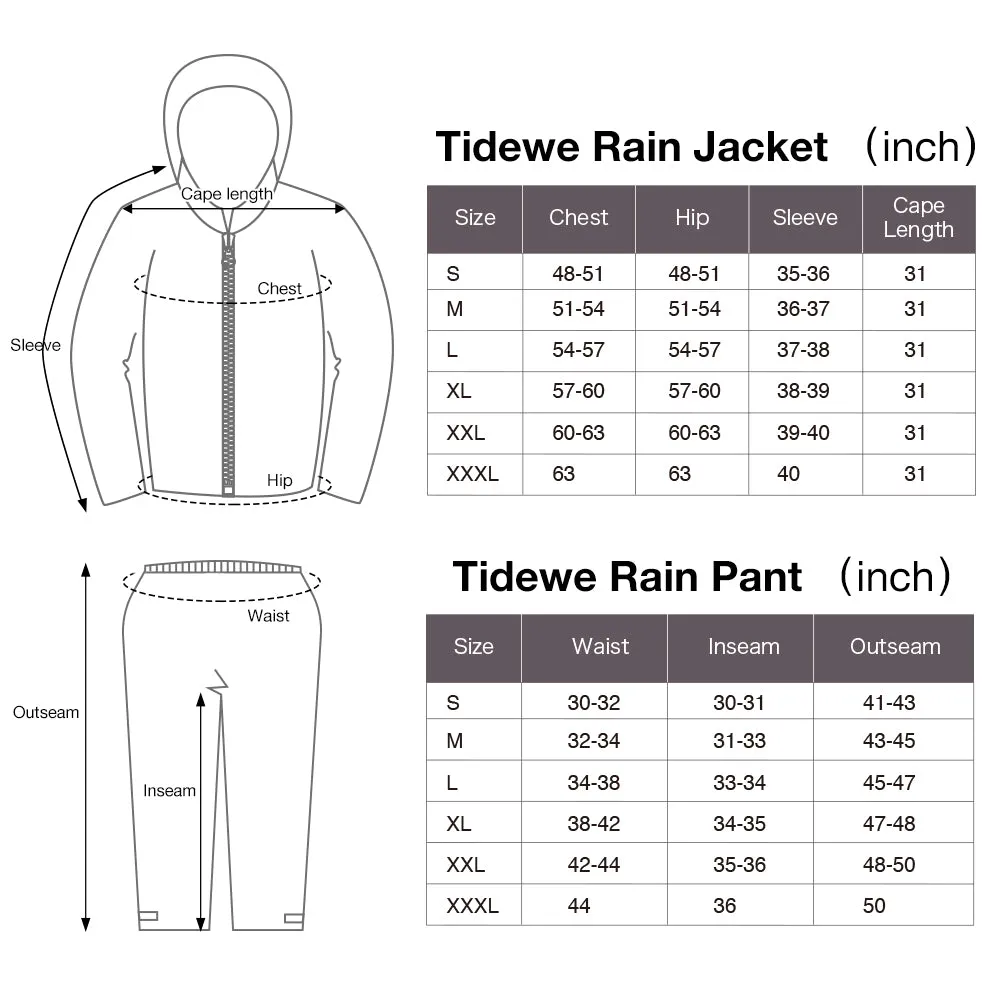 TideWe Rain Suit