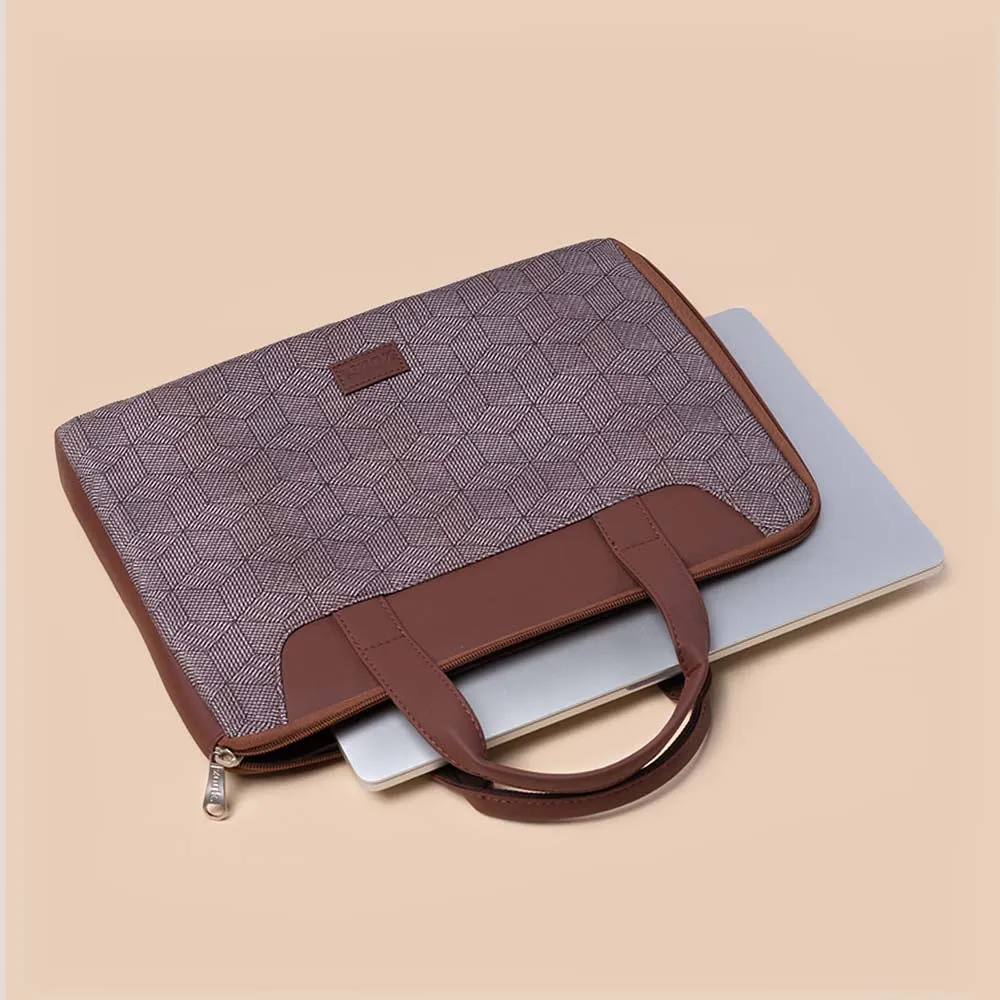 Travancore Texture L-Zippered Laptop Sleeve