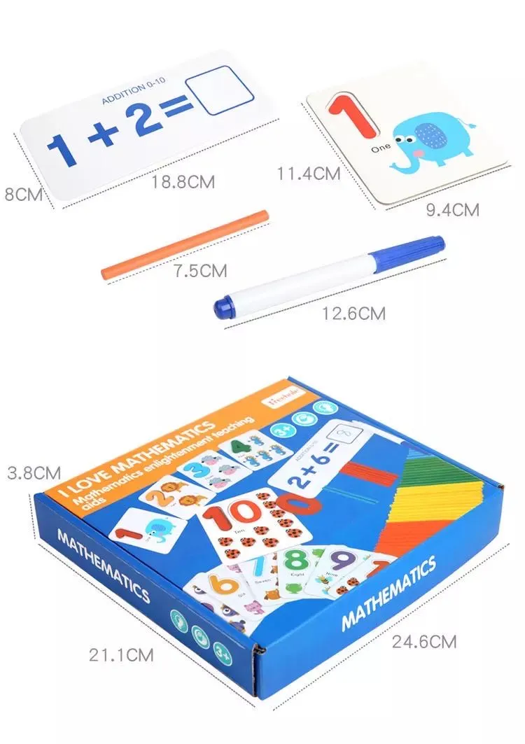 Treehole spelling game/I love Mathematics -Mathematics Educational Toys