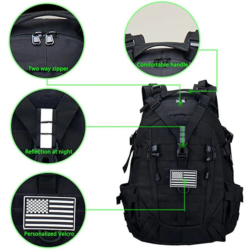 TWS Outdoor Hiking Pack Assault Backpack