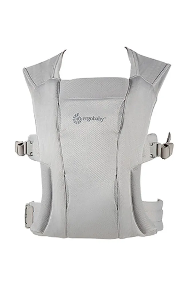 Ungbarnaburðarpoki Embrace Soft Air Mesh - Soft Grey