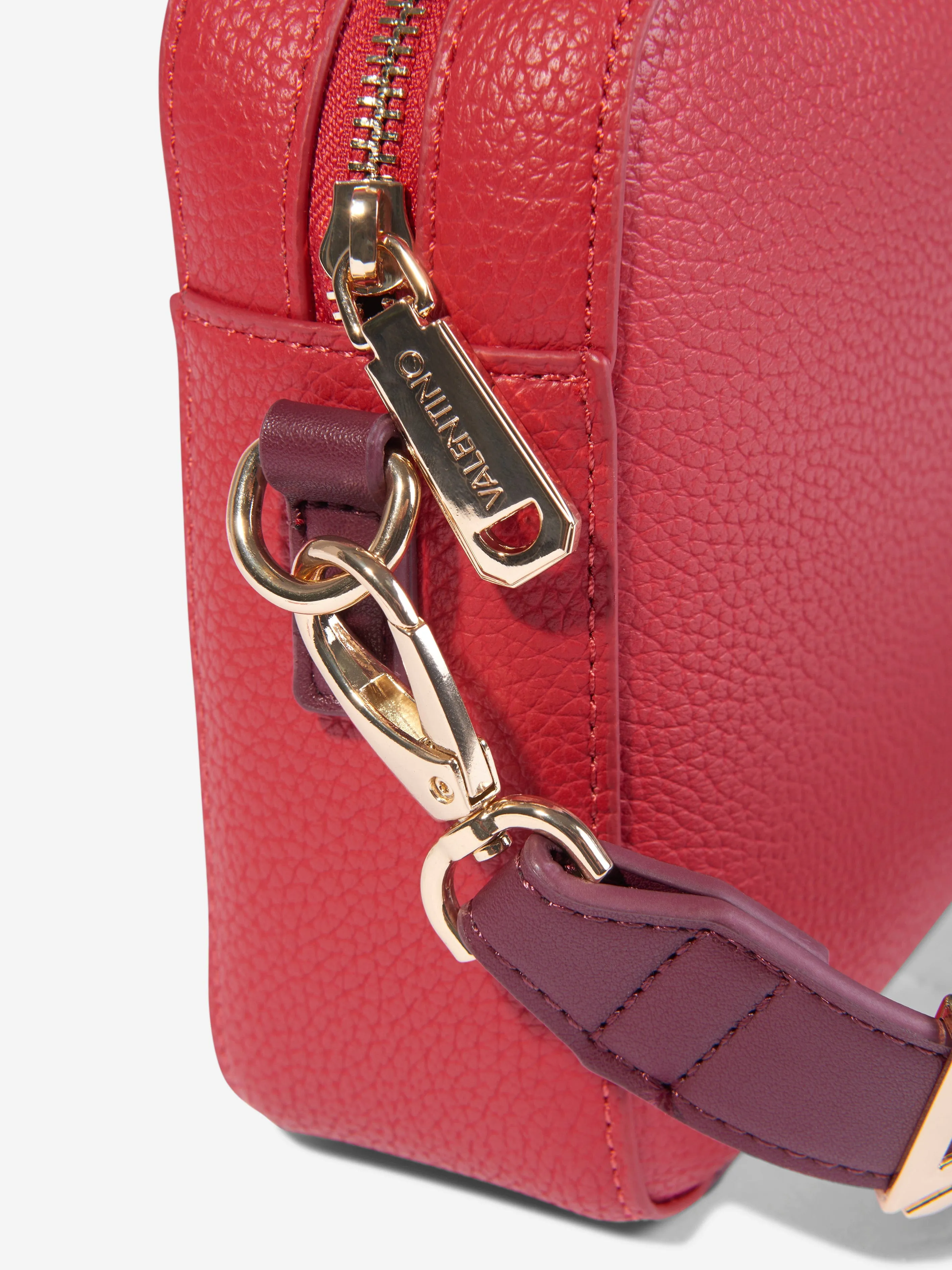 Valentino Girls Alexia Crossbody Bag in Red (23cm)