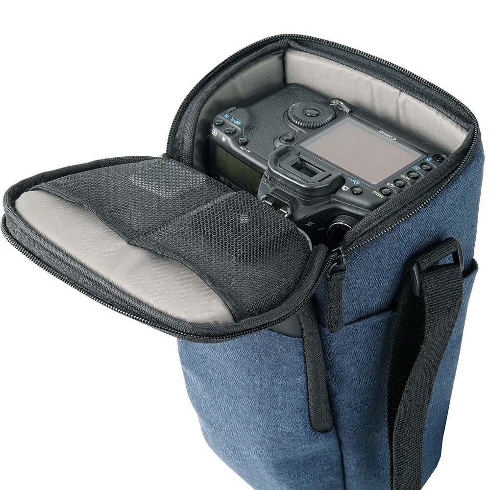 Vanguard - VESTA ASPIRE 16Z Navy Camera   Zoom Lens Pouch