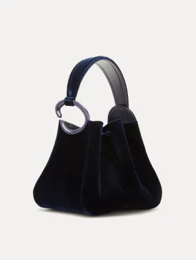 Velvet O Handle Bag