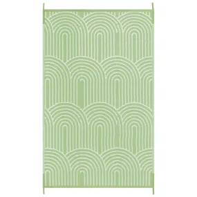 Verrill Outdoor Plastic Straw Rug Green Reversible Rv Outdoor Rug