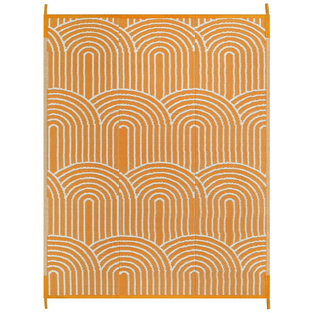 Verrill Outdoor Plastic Straw Rug Orange Reversible Rv Outdoor Rug