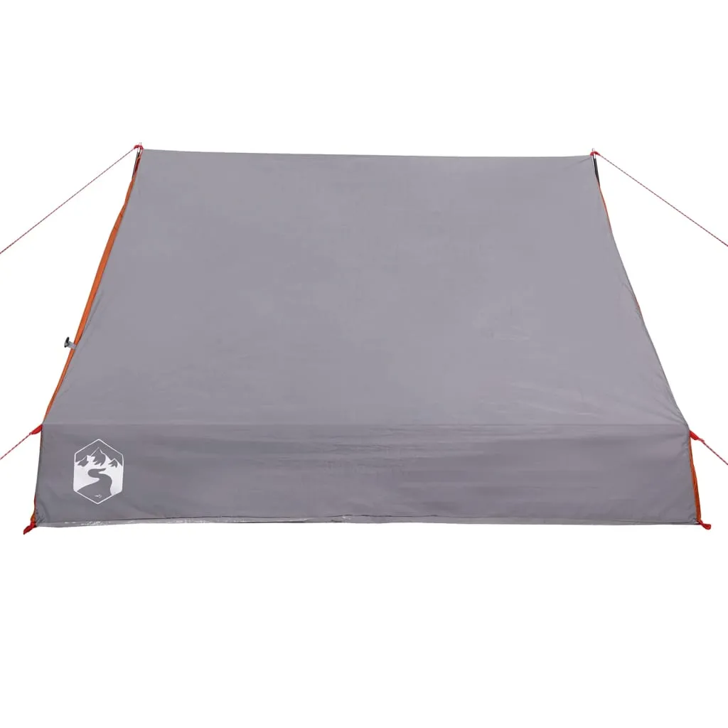 vidaXL Camping Tent A-Frame 2-Person Grey Waterproof