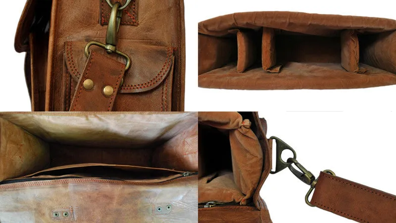 Vintage Leather Camera Bag