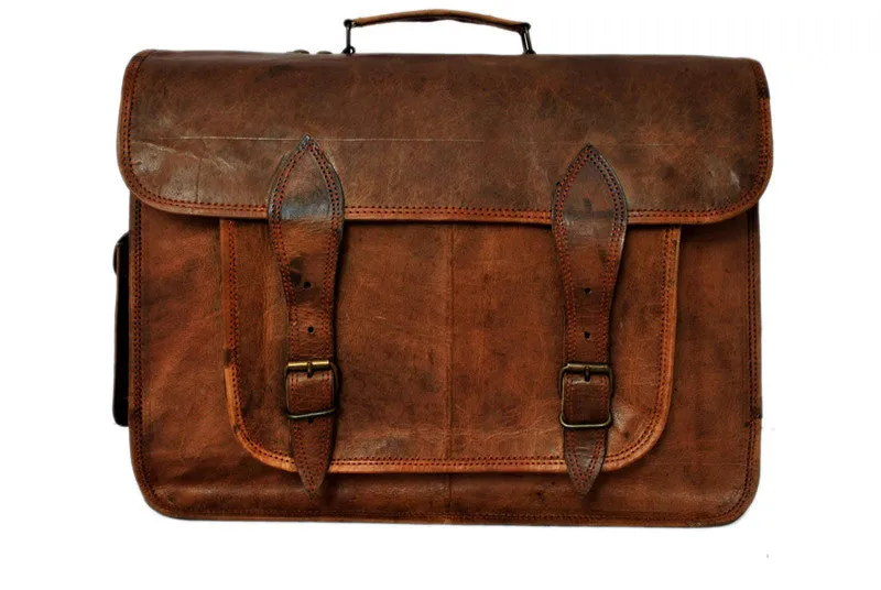 Vintage Leather Camera Bag