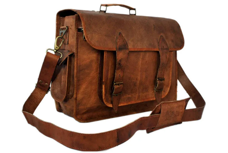 Vintage Leather Camera Bag