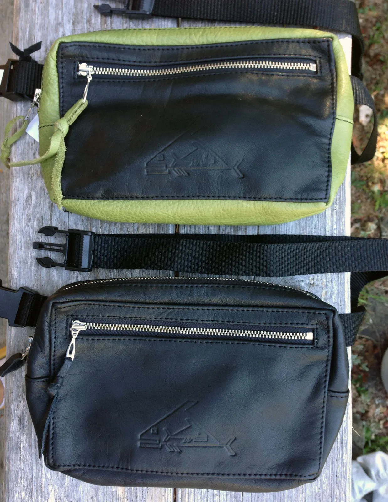 Waist Pack - Genuine Leather Waist Belt Bag