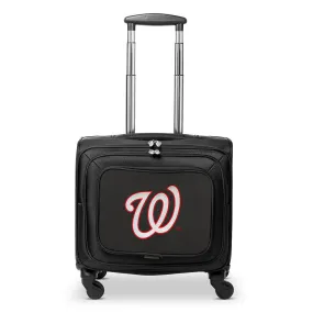 Washington Nationals 14" Black Wheeled Laptop Overnighter