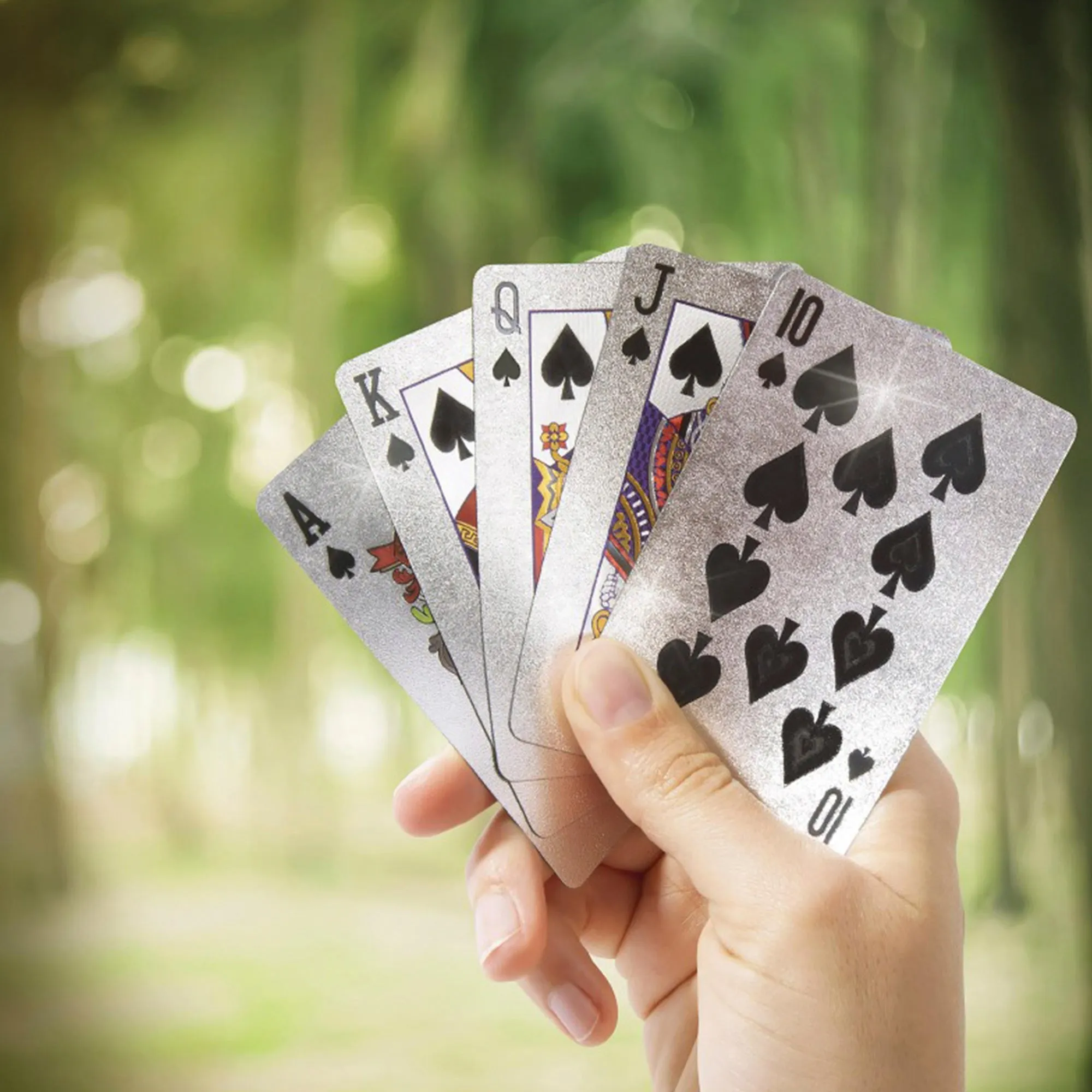 Waterproof Playing Cards In A Tin